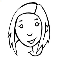 Drawing of Crista from the Costen Insurance team