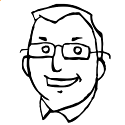 Drawing of Lloyd from the Costen Insurance team