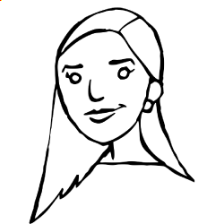Drawing of Nirmal from the Costen Insurance team